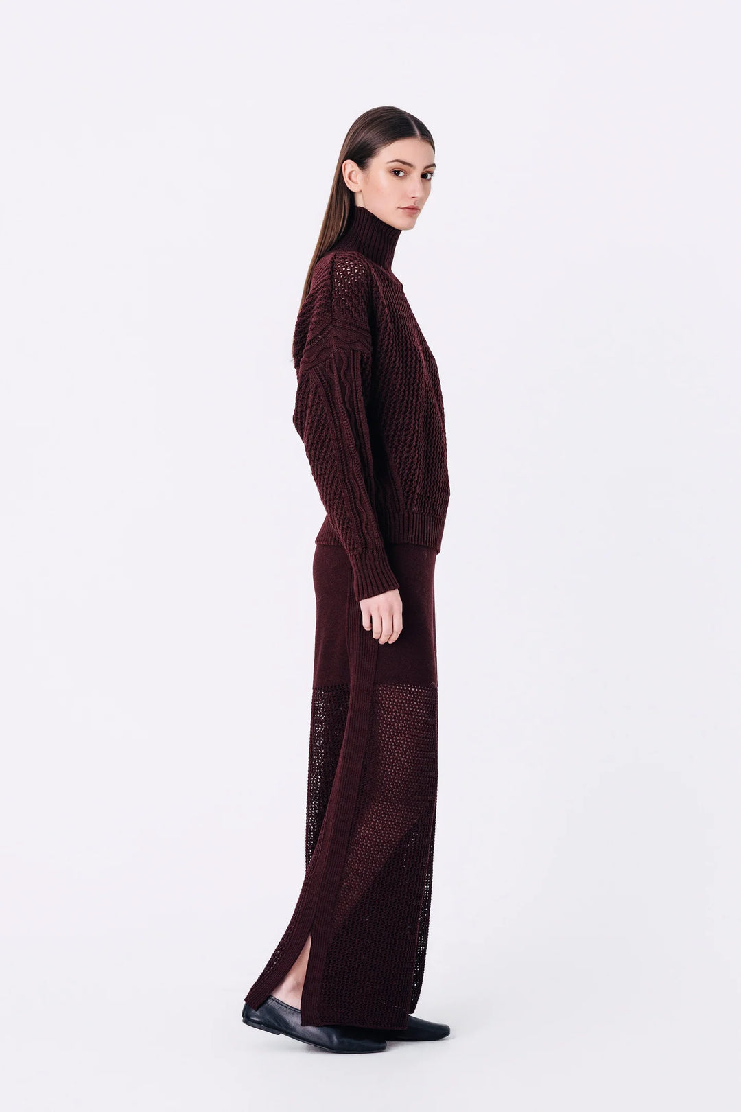 Magnea - NINA SWEATER / MOCHA