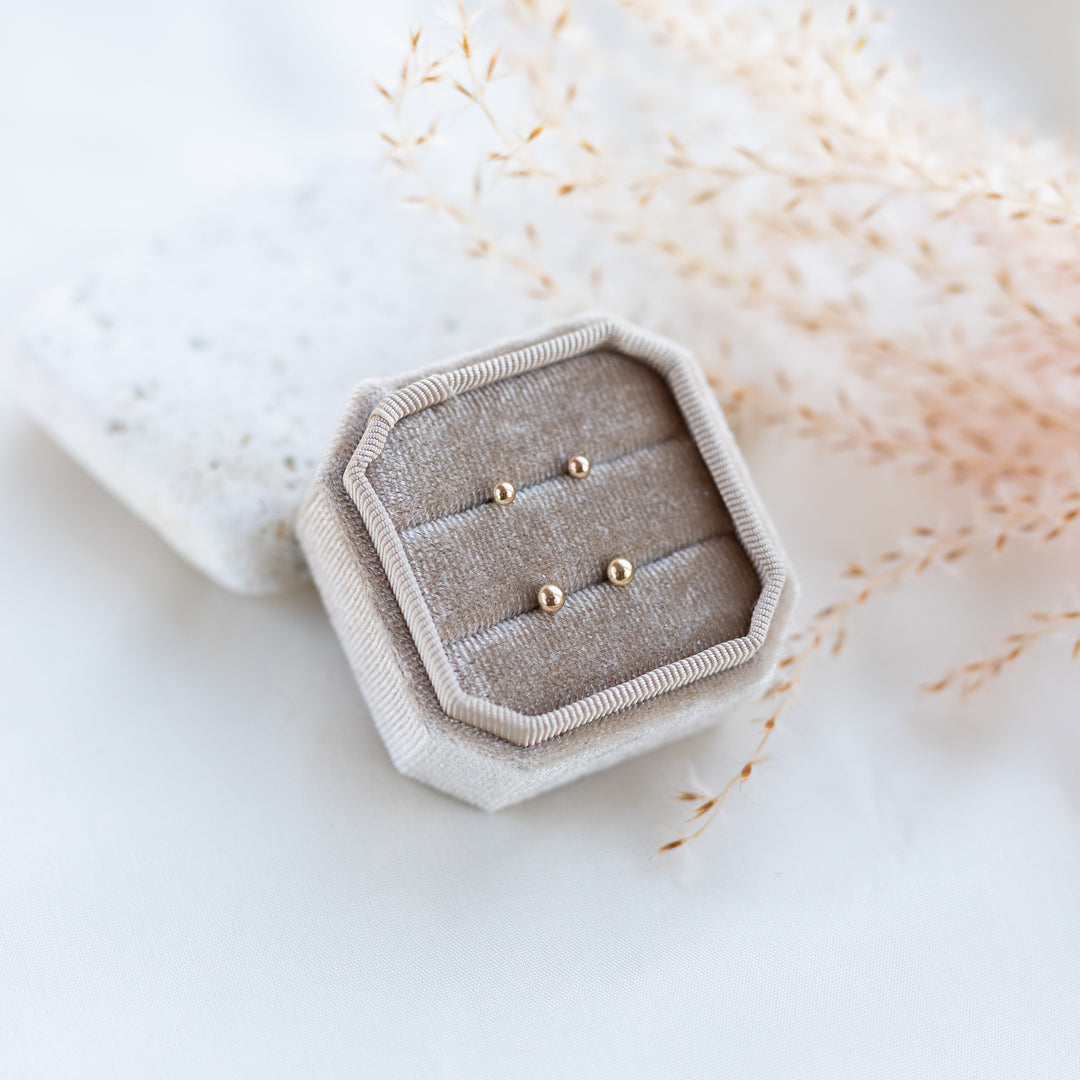 14k Ball Studs
