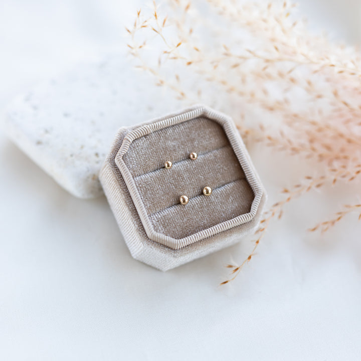 14k Ball Studs