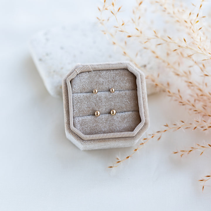 14k Ball Studs