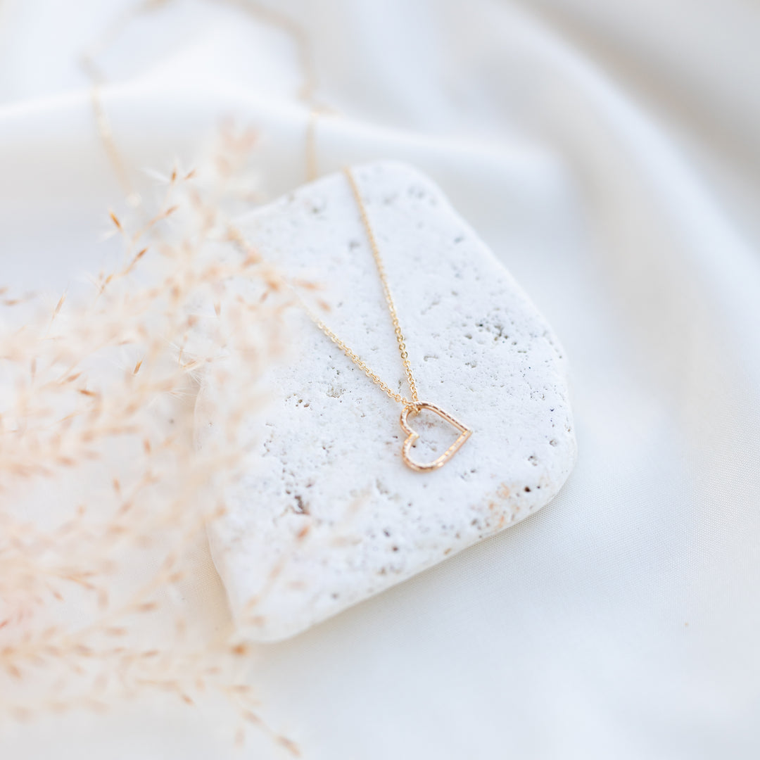14k Heart Necklace