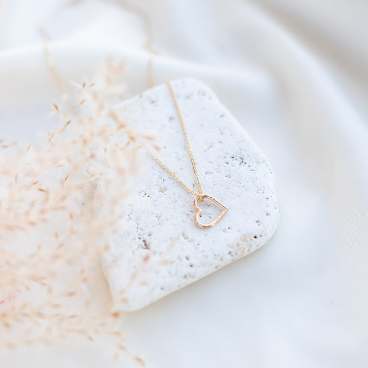 14k Heart Necklace