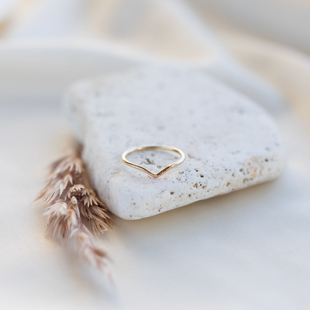 14k Tría Ring