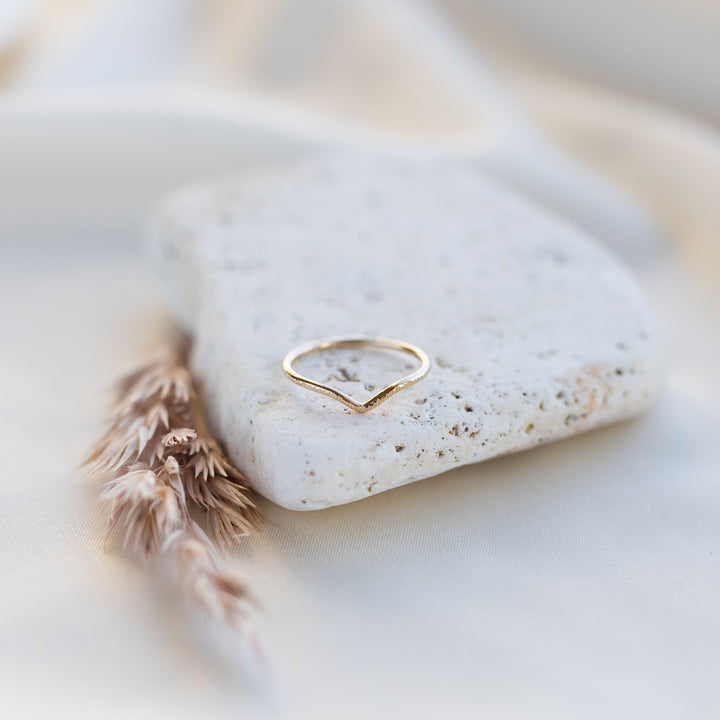 14k Tría Ring