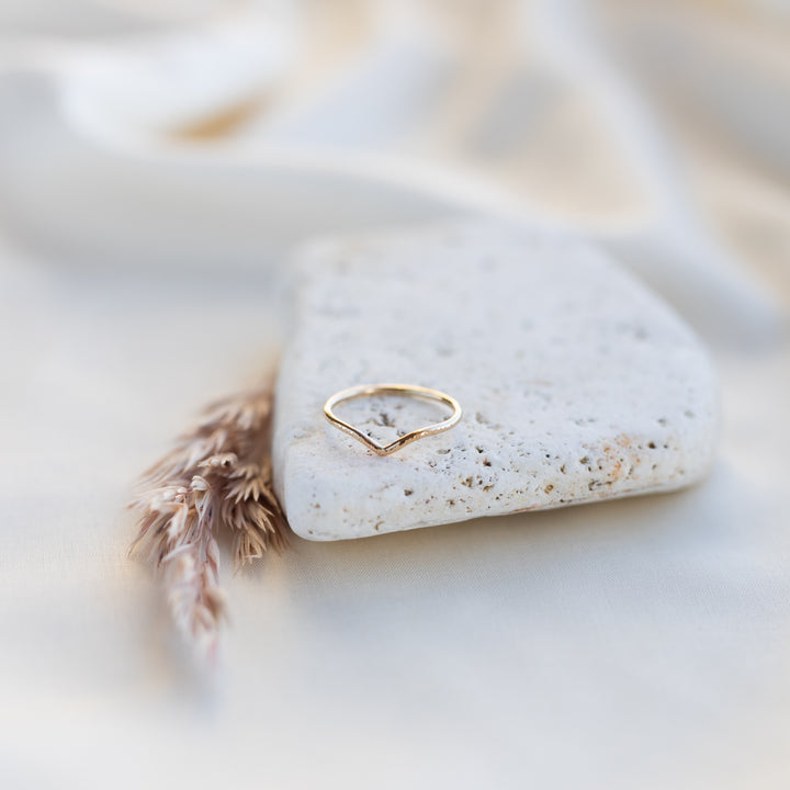 14k Tría Ring