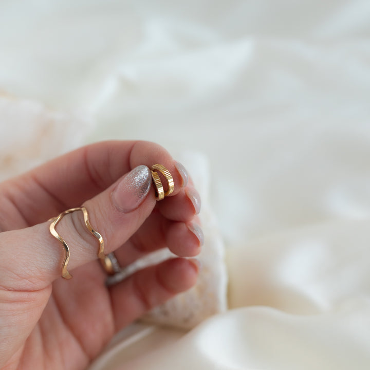 14k Birch Huggies
