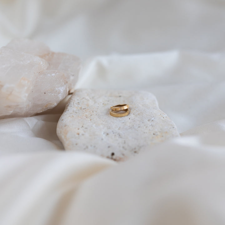 14k Birch Huggies