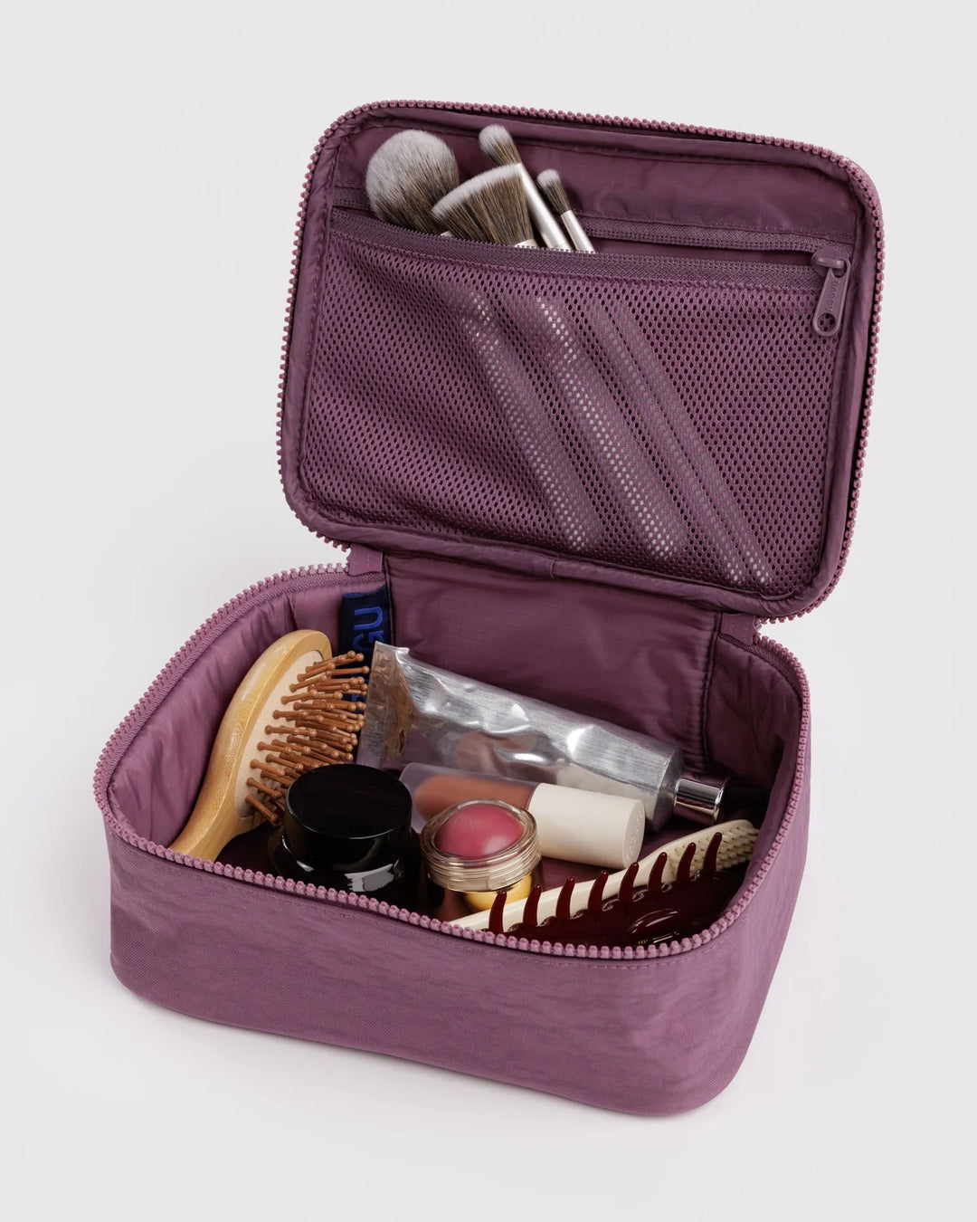 BAGGU Small Cosmetic Bag, Wild Plum