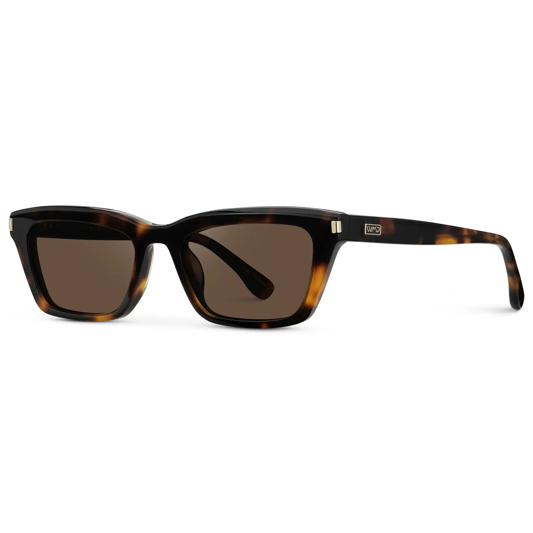WMP Sienna Sunglasses, Mocha Brown