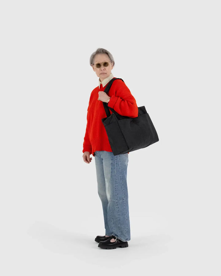 BAGGU Small Cloud Carry On, Black