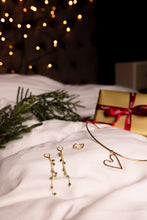 Load image into Gallery viewer, Emerald Waterfall Earrings