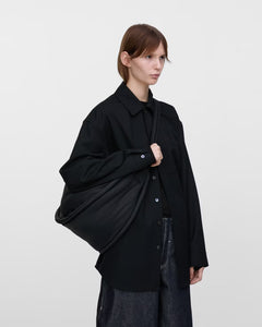 Sandqvist CURVE Large Half Moon Bag, Black