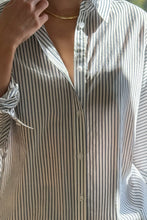 Load image into Gallery viewer, Light Weight Owen Shirt, Denim Stripe