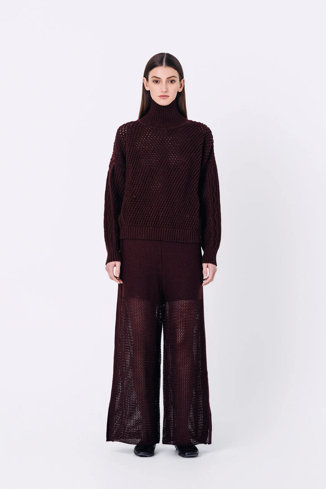 Magnea - NINA SWEATER / MOCHA