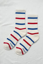 Hlaða mynd inn í gallerískoðara, Le Bon Shoppe Striped Boyfriend Socks