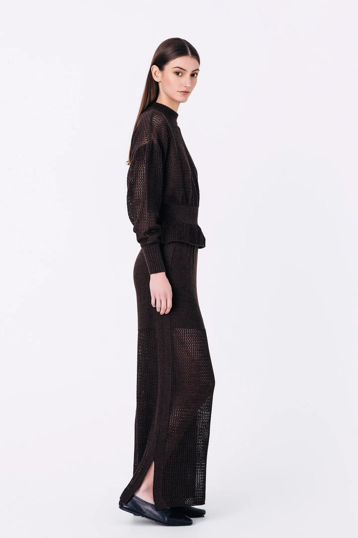 Magnea - DARIA TOP / MOCHA