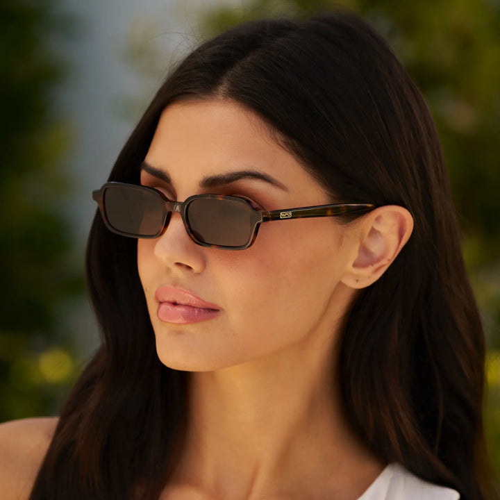 WMP Ayla Sunglasses, Brown Tortoise