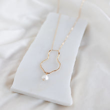 Load image into Gallery viewer, Keeper Necklace, Ivory Pearl