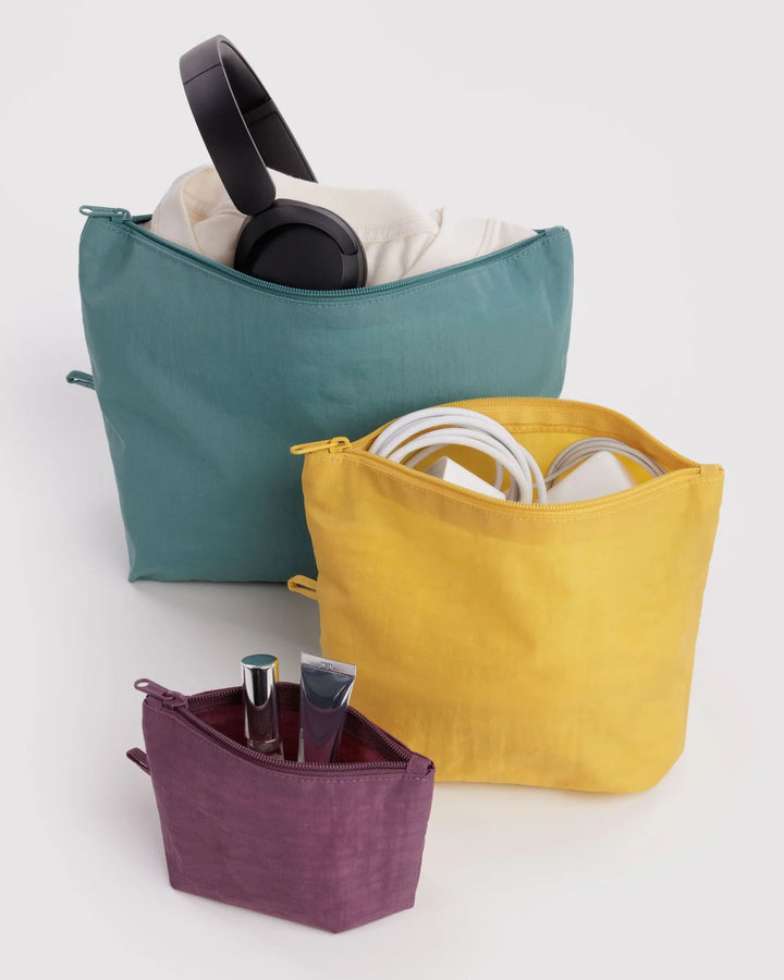 BAGGU Go Pouch Set, Jewel Mix