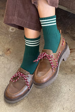 Load image into Gallery viewer, Girlfriend Socks, Hunter Green
