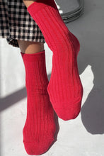 Load image into Gallery viewer, Glitter Socks, Ruby