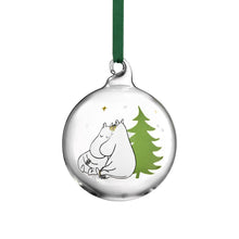 Load image into Gallery viewer, Moomin Spruce Decoration Ball, 7 cm