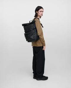 Stream Rolltop Backpack, Black