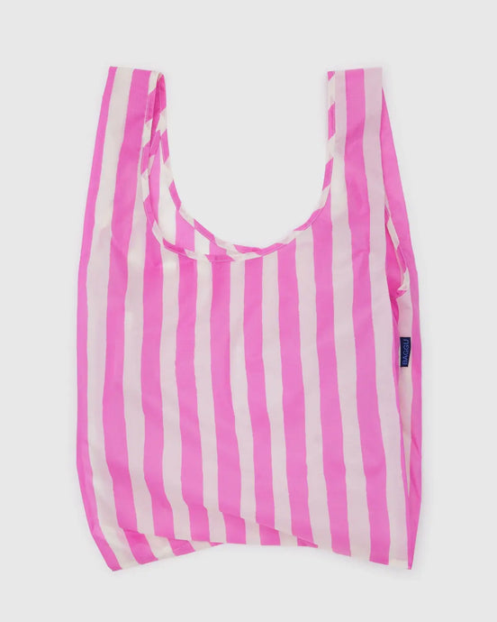 BAGGU Pink Painted Stripe