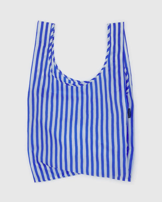 BAGGU Blue Painted Stripe
