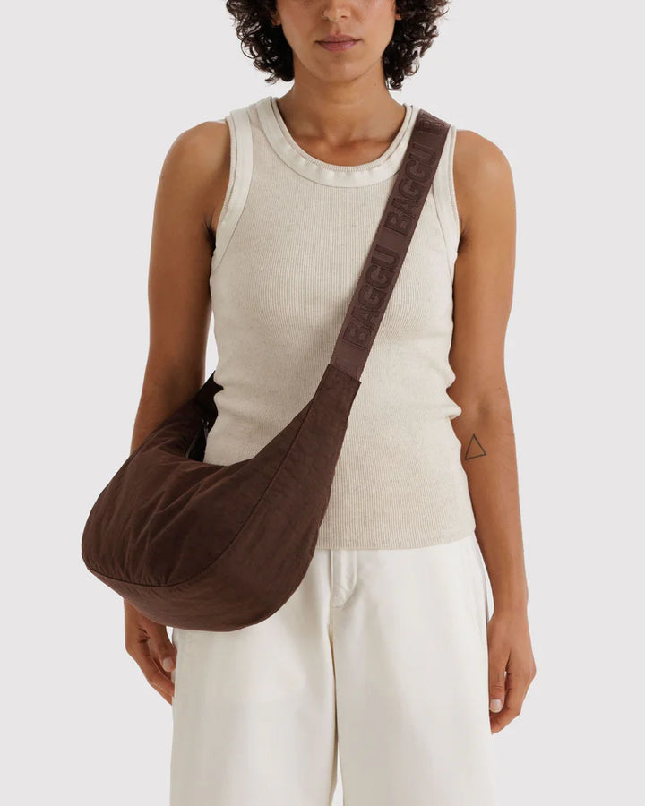 BAGGU Crescent Bag, Coffee