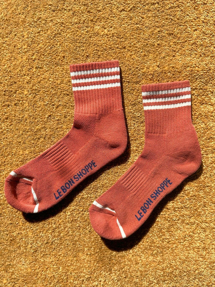Girlfriend Socks, Terracotta