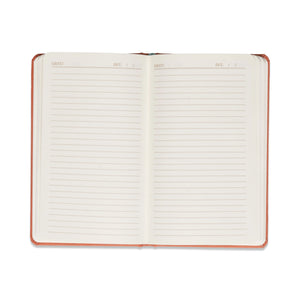 Forsala - Celestial Bookcloth Journal, Terracotta Sun