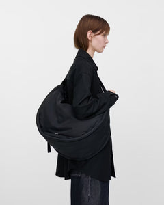 Sandqvist CURVE Large Half Moon Bag, Black