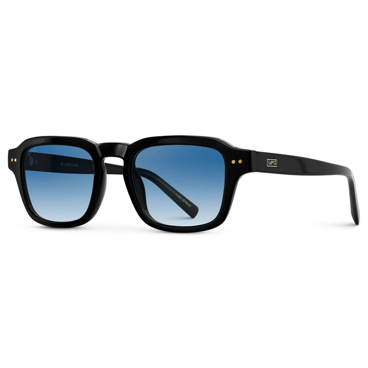 WMP Morris Sunglasses, Blue Gradient Lens