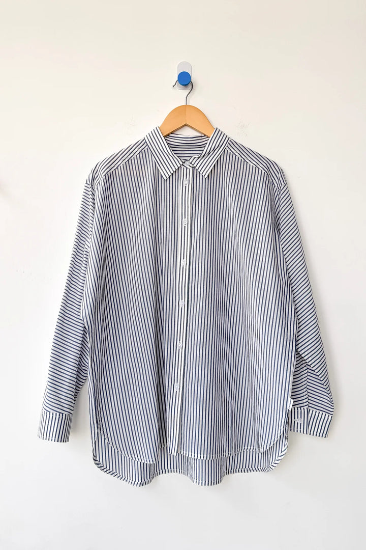 Light Weight Owen Shirt, Denim Stripe