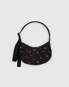 BAGGU Small Crescent Bag, Painted Wildflower