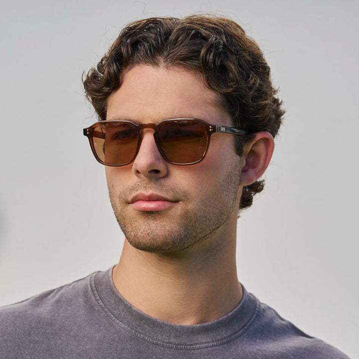 WMP Francis Sunglasses, Terracotta Brown