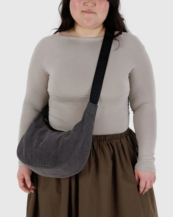 BAGGU Washed Black Denim