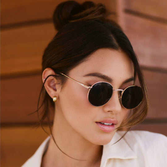 WMP Nevada Sunglasses, Gold