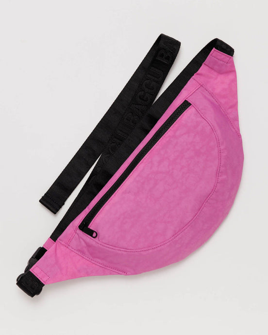 BAGGU Crescent Bum Bag, Extra Pink