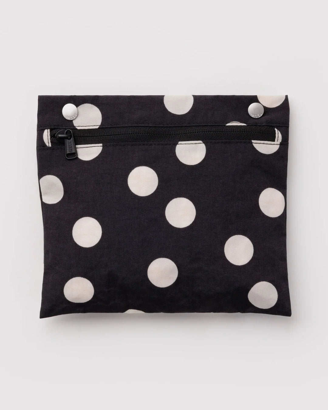BAGGU Everyday Cloud Bag, Black &amp; Cream Polka Dot