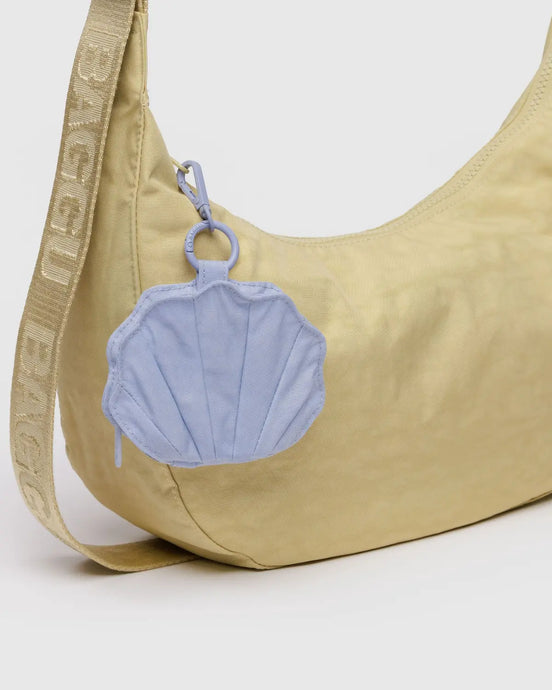 BAGGU Shell Charm, Lavender Grey