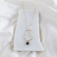 Load image into Gallery viewer, Keeper Necklace, Dark Green Pearl
