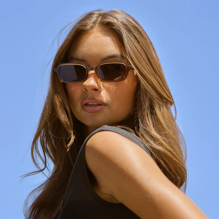 WMP Ayla Sunglasses, Cocoa Brown
