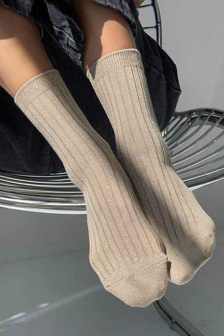 Glitter Socks, Ash