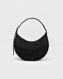 Sandqvist CURVE Large Half Moon Bag, Black