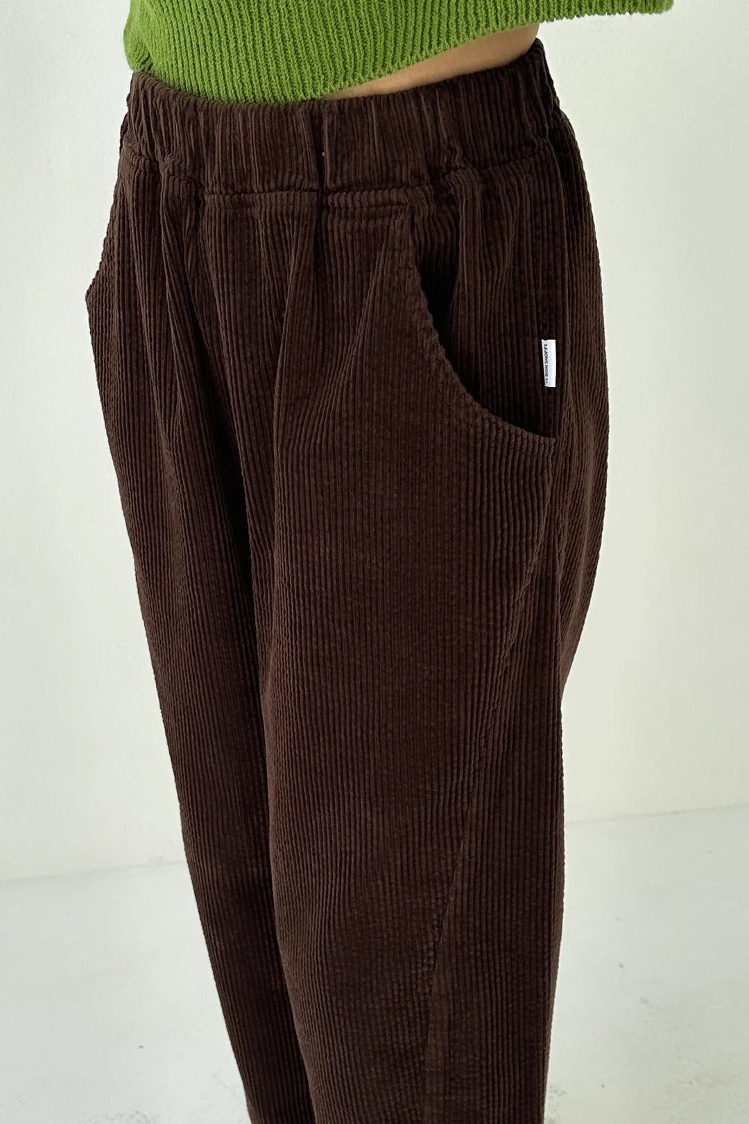 Soft Corduroy Arc Pants