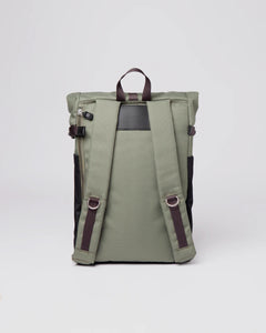 Sandqvist Ilon Backpack, Multi Clover Green