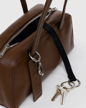Hlaða mynd inn í gallerískoðara, BAGGU Small Leather Bowler Bag, Brown