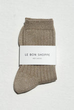 Load image into Gallery viewer, Glitter Socks, Ash
